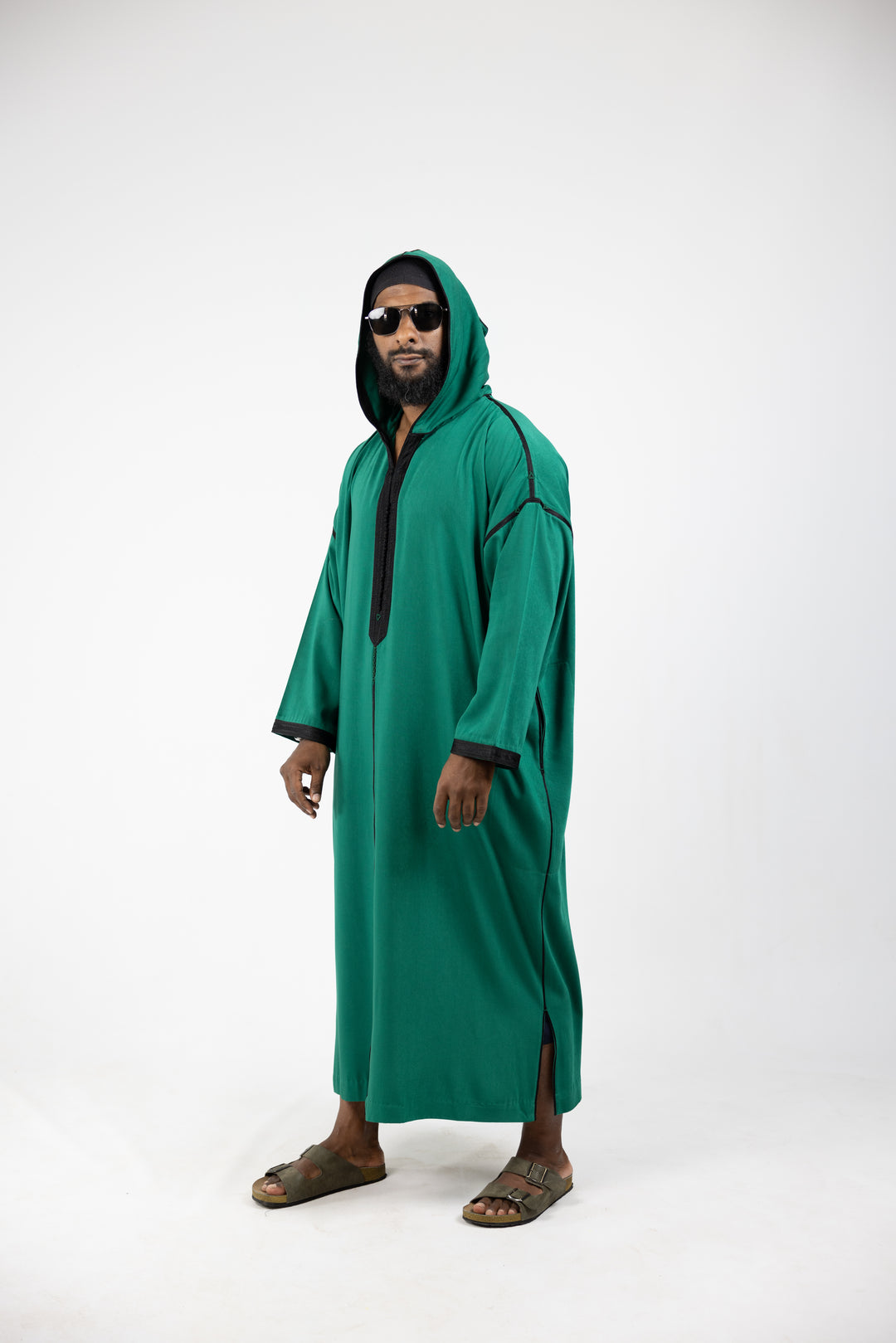 Djellaba Mlifa Classic Green/Black