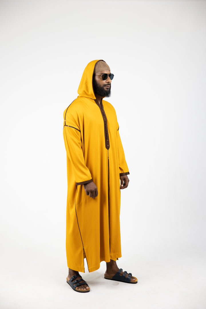 Djellaba Mlifa Classic Tan/Brown